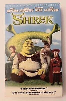 Shrek VHS 2001 Big Box Special Edition Dreamworks - Image 1 of 4