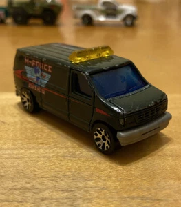 Vintage 1999 Matchbox Ford Panel Van M-Force Airshow Rare Original Old Car FreeS - Picture 1 of 7