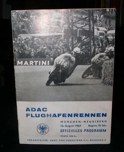 ADAC Flughafenrennen, Offizielles Programm München-Neubiberg, 16.08.1964 - Bild 1 von 10