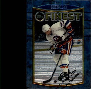 1994-95 Topps Finest Hockey #9 Brett Lindros