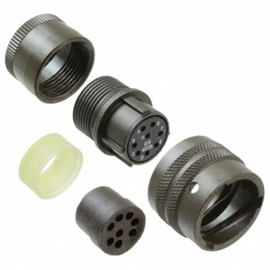 PT06E12-8S Amphenol Circular MIL Spec Connector 8P Size 12 Straight Socket Plug - Picture 1 of 1