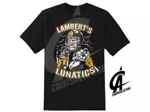 Camisa Jack Lambert Lunáticos para Hombre Unisex Adulto Conde Drácula en Tacos Steelers - Imagen 1 de 2