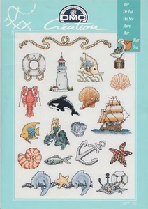 SEA - X-stitch chart - Sea/beach related items - DMC Creation - 11977-22 - 2078 - Picture 1 of 4