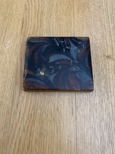 Antique Compact Case with Powder and Mirror - Picture 1 of 7