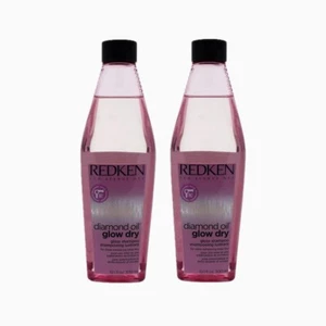 Diamond Oil Glow Dry Gloss Shampoo by Redken for Unisex - 10.1 oz Shampoo - 2 PK - Picture 1 of 1