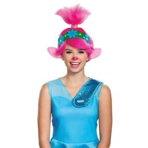 Trolls World Tour Adult Poppy Wig Halloween Costume Accessory #5991