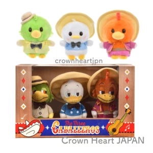 2025 Disney Store JAPAN Three Caballeros Small Plush Set - Donald Jose Panchito - Picture 1 of 21