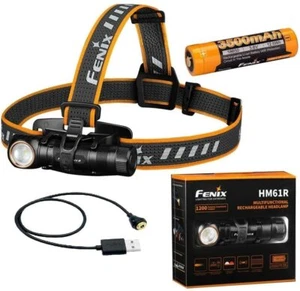 Fenix HM61R 1200 Lumen L-Shape Magnetic Rechargeable Headlamp - Picture 1 of 1