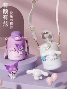 My Melody Kuromi Cinnamoroll Thermos Cup Water Cup Kids Sippy Cup 430ML Gift - Picture 1 of 20