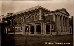 Big School Haileybury College Postcard Real Photo RPPC - Picture 1 of 2