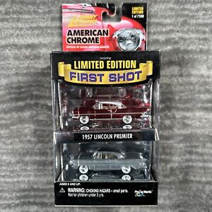 Johnny Lightning First Shot Lincoln Premier - American Chrome Limited Edition