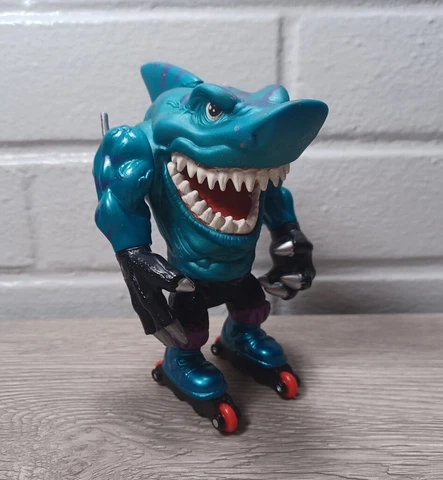 Vintage 1994 Mattel Street Sharks Wise STREEX (Glow In The Dark) Cover