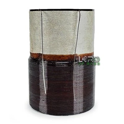 Piezas de altavoz subwoofer bobina de voz de cobre doble de 4 ohmios de 2,5" Foto 1 de 2