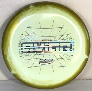 INNOVA Halo Aviar Putter - Yellow/Gold w/Silver Rainbow Foil Stamp 165 Grams - Picture 1 of 4