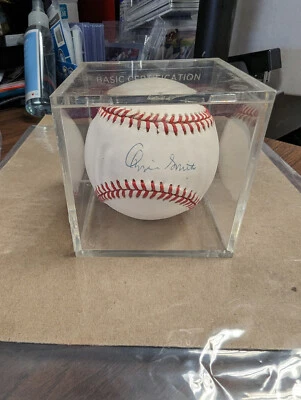 Ozzie Smith Autographed Signed Official Baseball With JSA COA & Case cc - Image 1 of 2