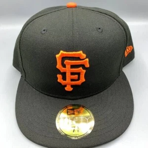 San Francisco Giants Mütze Herren 7 5/8 schwarz 59Fifty New Era Fitted Cap - Bild 1 von 8