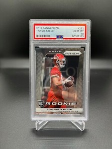 2013 Panini Prizm #292 Travis Kelce Rookie Card PSA 10 GEM MINT
