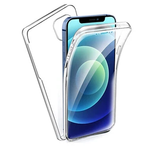 Funda Para Iphone 14 13 12 11 X Xs XR Max Mini Pro Plus Doble Cobertura 360 - Imagen 1 de 6