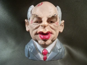 7F57 Gorbaciov URSS Busto giocattolo cigolante Inghilterra 1987 (1028) - Foto 1 di 8