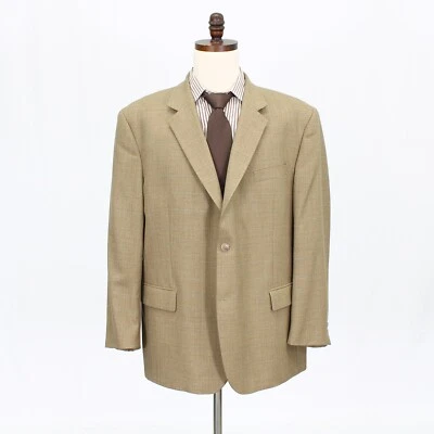 Abrigo Blazer Chaqueta Joseph & Feiss 48R Marrón Deportivo Cuadros Lana 2B Foto 1 de 4