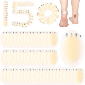 150 Pcs Seal Adhesive Bandages for Heel Blisters, Waterproof Hydrocolloid Pads G - Picture 1 of 12