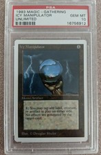 1993 MTG Magic the Gathering Unlimited Icy Manipulator PSA 10 GEM MINT!!!