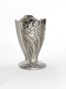 05J9 Antique Small Vase Bouquet Holder WMF Silver Plated Art Nouveau Decor 1900 - Picture 1 of 5