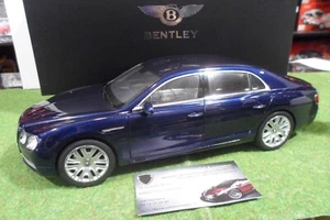 BENTLEY FLYING SPUR W12 bleu Peacock 1/18 KYOSHO 08891PC voiture miniature coll. - Imagen 1 de 12