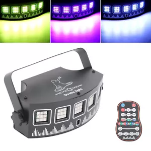 RGB B??Bahn Lighting DJ Projector Disco LED Strobo Lighting Effect Lamp Party USB - Picture 1 of 17