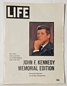Life Magazine John F. Kennedy Memorial Edition 1963 – JFK Tribute, Color Photos, - Picture 1 of 14