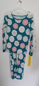 Girls Size 10 4 piece Pajamas NWT Carters Just One You Cotton Long Sleeve Pants - Picture 1 of 13