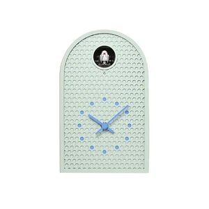 Lemnos COO Cuckoo Clock Wall & Tabletop Mint Birdhouse Perforated Metal Mesh - Picture 1 of 3