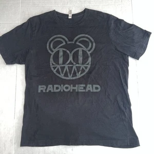 NWOT Rare Radiohead W.A.S.T.E. Speciman 2001 Concert Tour Shirt Large Black - Picture 1 of 8