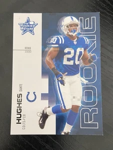 2007 Leaf Rookies & Stars - Rookie Dante Hughes #137 /999 RC Colts - Picture 1 of 2
