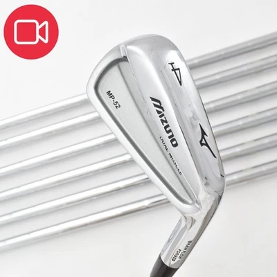 7pcs Mizuno MP-52 Forged Irons Set 4-5-6-7-8-9-P PW NS 950GH Stiff RH Golf Clubs - Image 1 of 4