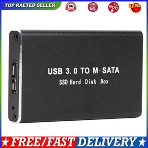 Adaptateur USB 3.0 SSD Disque vers mSATA Boîtier Disque Dur Externe Boîtier Disque Dur - Photo 1/11