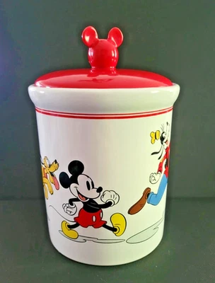 Disney Mickey Mouse And Friends Collectible Cookie Jar Mickey Ears Lid by Disney - Image 1 of 4
