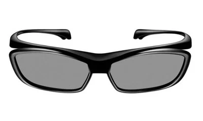 Set of 4 Panasonic TY- EP3D10 Black 3D Tv Passive Black Glasses - Image 1 of 4