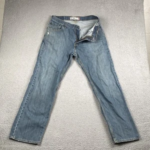 VTG Levi's 559 Relaxed Straight Jeans Men's 34x32 Distressed Medium Wash - Bild 1 von 14