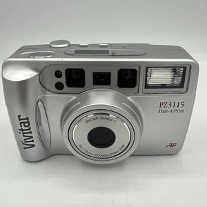 Vivitar PZ3115 Date-A-Print Zoom 35mm Point & Shoot Film Camera FREE SHIPPPING - Picture 1 of 7
