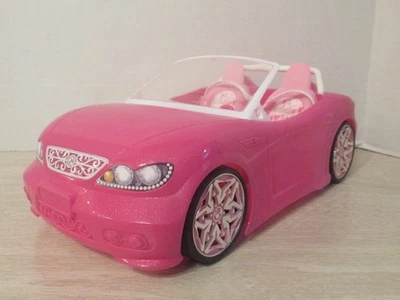 芭比粉红色闪光可调式汽车 (2013) — 第 1/4 张图片