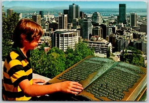 Postcard Quebec Montreal QC View from Mount Royal - Picture 1 of 2