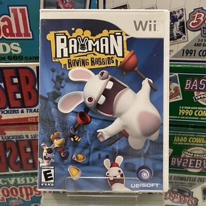 Nintendo Wii Rayman Raving Rabbids Video Game Used No Manual - Picture 1 of 3