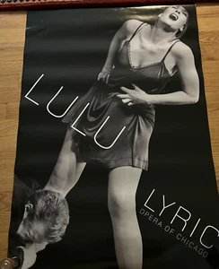 LYRIC OPERA OF CHICAGO 2008 Poster LULU MARLIS PETERSEN - Winston & Strawn - Picture 1 of 13
