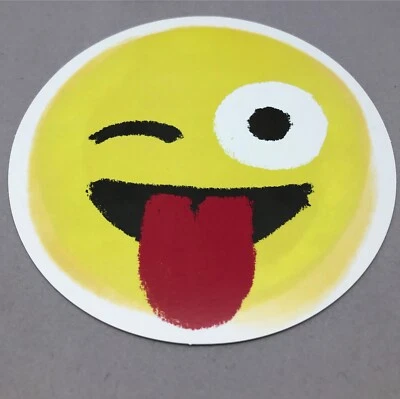 "Tablón de anuncios Creatology 5"" formas troqueladas EMOJI caras felices LOL manualidades decorar" Foto 1 de 4