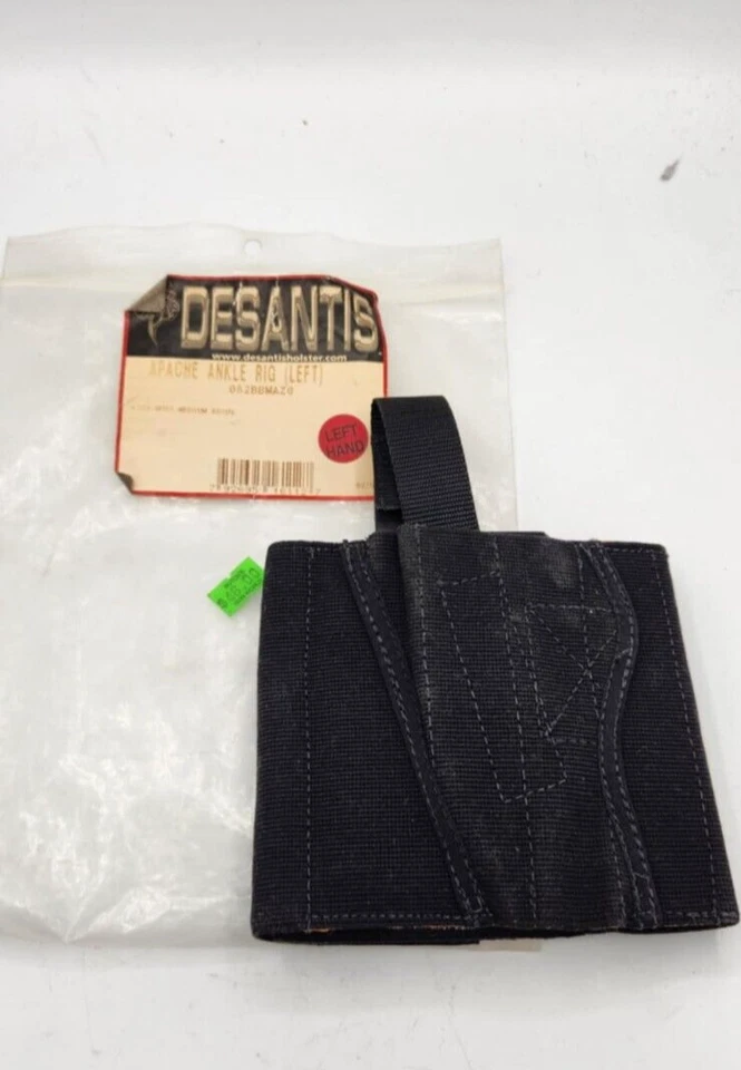 New: Desantis Apache Ankle Rig - Left Handed Concealment Holster - Medium Autos - Image 1 of 4