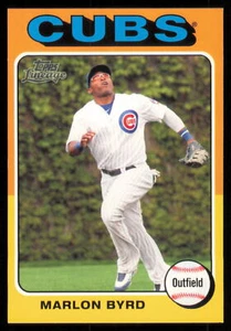 2011 Topps Lineage 1975 Mini #180 Marlon Byrd Chicago Cubs - Picture 1 of 2