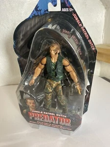 NECA PREDATOR JUNGLE PATROL DUTCH 7 INCH ACTION FIGURE RARE NEW HPU - Picture 1 of 14