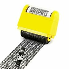 IDENTITY THEFT PREVENTION ROLLER STAMP CONFIDENTIAL DATA SECURITY PROTECTION STA