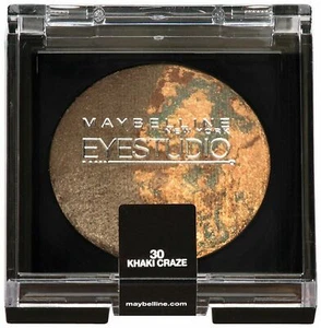 Sombra de ojos Maybelline Eyestudio Color Pearls marmoleada, 30 locura caqui - Imagen 1 de 1